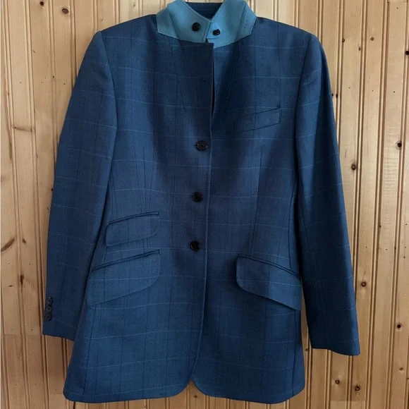 Women's Blue Blazer - Picture 3 of 4